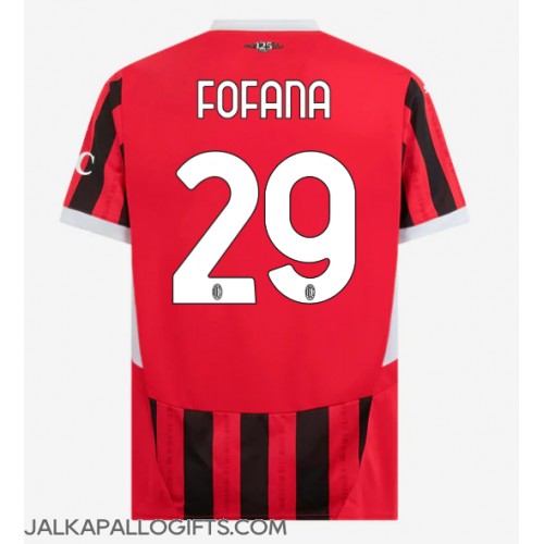 AC Milan Youssouf Fofana #29 Kotipaita 2024-25 Lyhythihainen